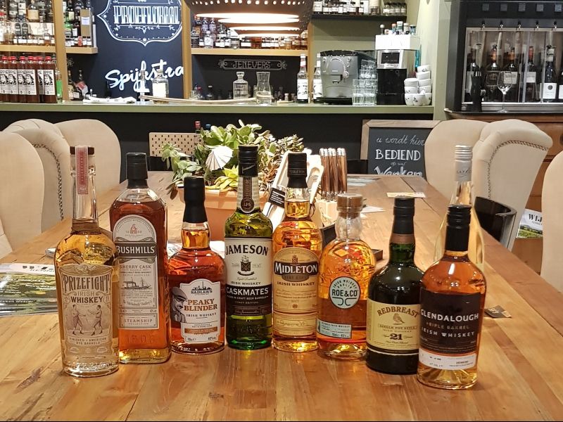 Whiskey proeverij Ierland 18 mei 2019