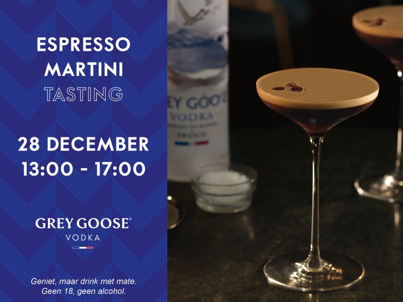 Grey goose espresso martini tasting december 2019