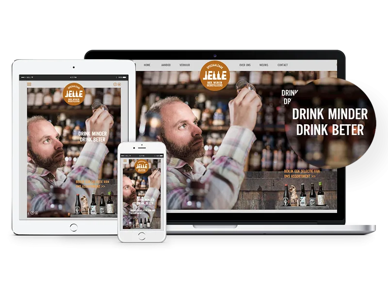 Nieuwe website online